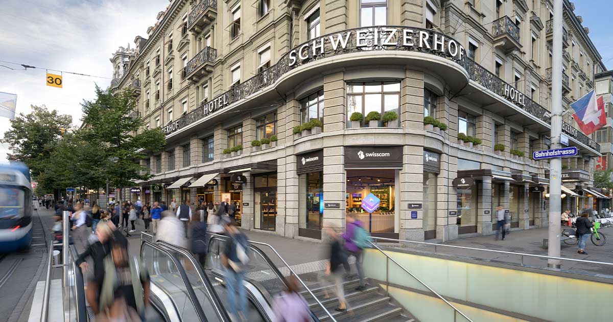 Neuer Shop an der Bahnhofstrasse
