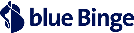 Logo blue Binge