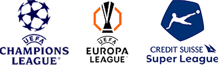 Champions League, Europa League und Super League